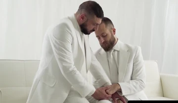 Hunky Mormon Elders Engage In Wild, Divine Bareback Pounding In A Sacred, Erotic Session