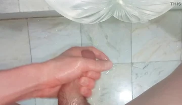 When I woke up in the morning, my penis was very erect💦 – I fucked it.