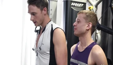 Slim And Gay Stepcousins Initiate A Threesome With Brawny DILF Dolf Dietrich