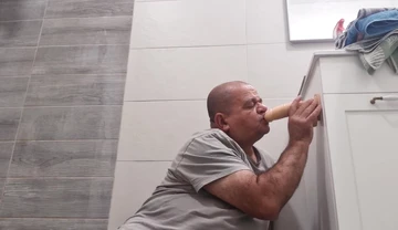 This Dildo Is Great for Sucking - but This Ass Needs Something Harder!