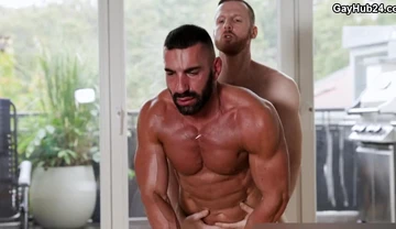 Big German cock for hot bottom