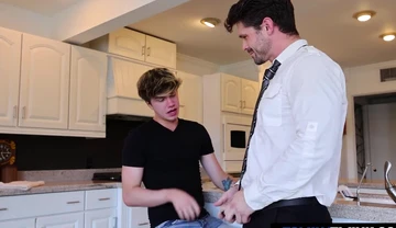 Gay Daddy Ruptures his Little Boy Anus