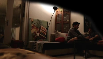 My grandfather caught me jerking my boyfriend! (gay couple handjob)