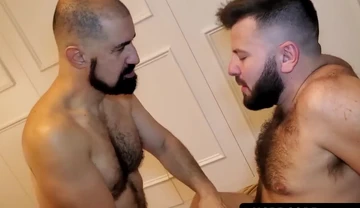 Naughty Leo Grin fingering Artillero before intense drilling passionately