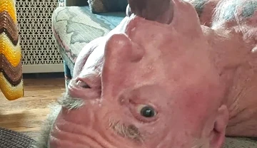 Key West swallowing Pedros huge cock