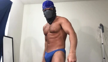 Post Gym Pump Bathroom Flex jerk & Cum