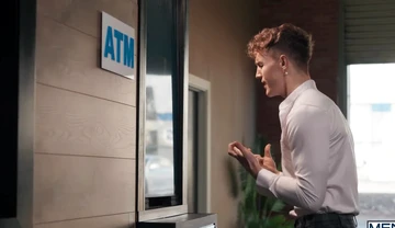 Hazel sits on Kane's cock