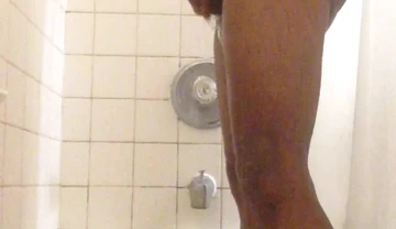 Indian in the shower