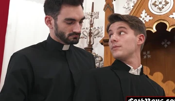 Jack Aries slimy cock going in and out of Dex devall tight asshole