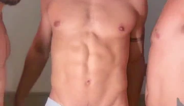 Two hot guys sharing my ass - part 1