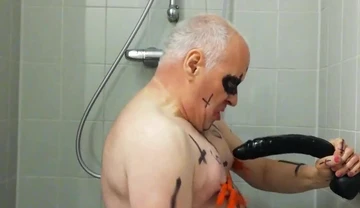 Satan Slave Takes a Delicious Urine Enema